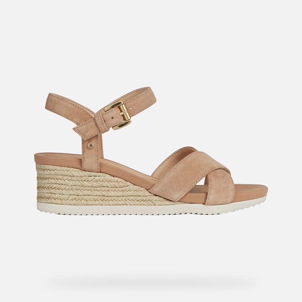 Sandalias Geox Senhora Caqui - Ischia - IJSNW4182